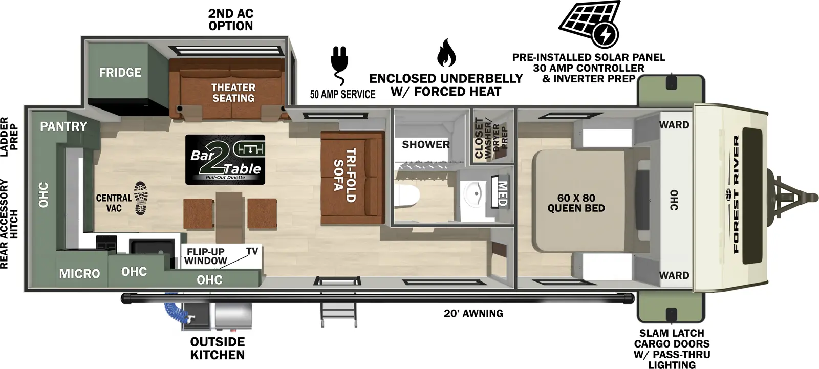 No Boundaries NB20.8 Floorplan